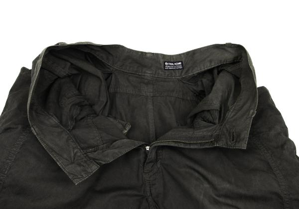 FINAL HOME Garment Dyed Cotton Shirring Pants Brown Size S