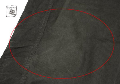 FINAL HOME Garment Dyed Cotton Shirring Pants Brown Size S