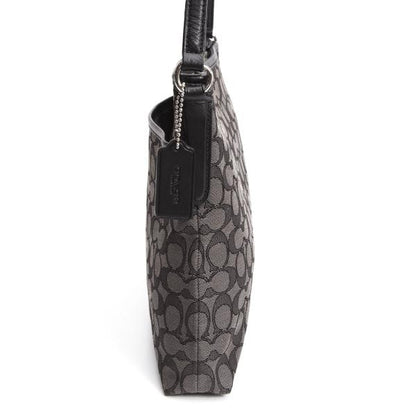 COACH Signature Jacquard Canvas Bag Gray