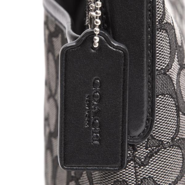 COACH Signature Jacquard Canvas Bag Gray