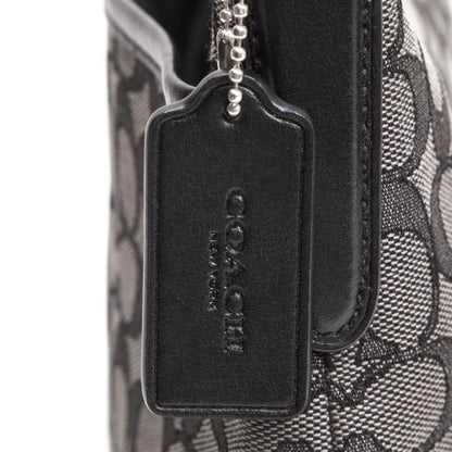 COACH Signature Jacquard Canvas Bag Gray