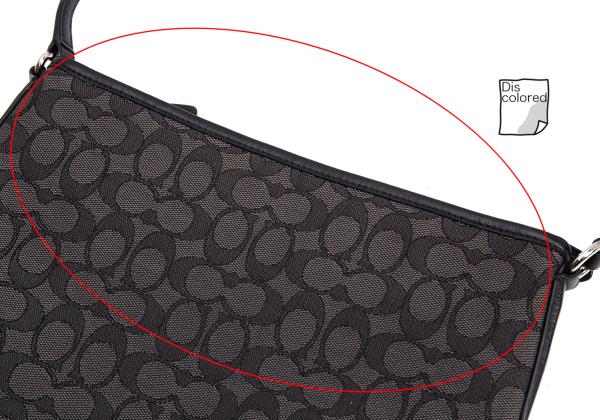 COACH Signature Jacquard Canvas Bag Gray
