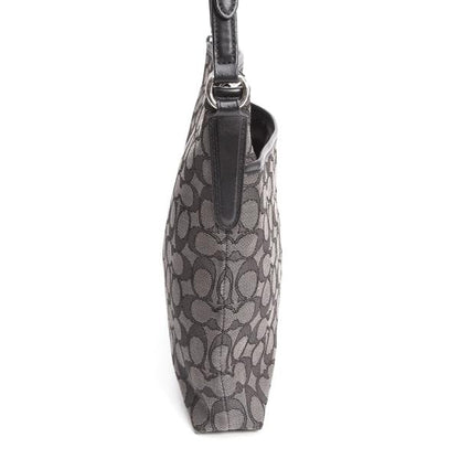 COACH Signature Jacquard Canvas Bag Gray