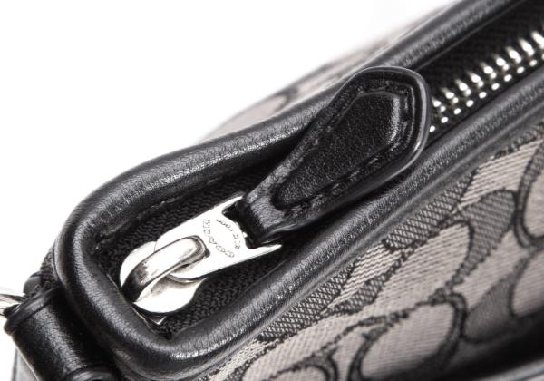 COACH Signature Jacquard Canvas Bag Gray