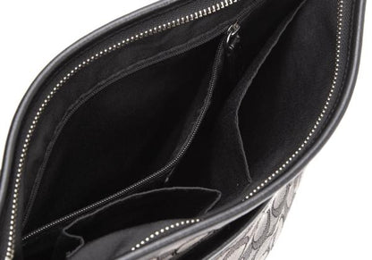 COACH Signature Jacquard Canvas Bag Gray