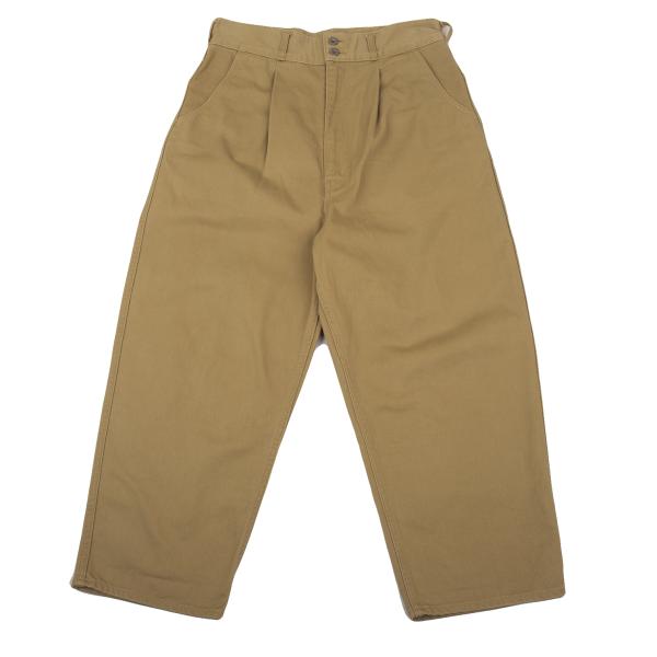 COMME des GARCONS HOMME Cotton Twill Pants Beige Size S