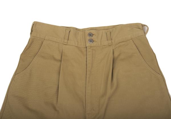 COMME des GARCONS HOMME Cotton Twill Pants Beige Size S