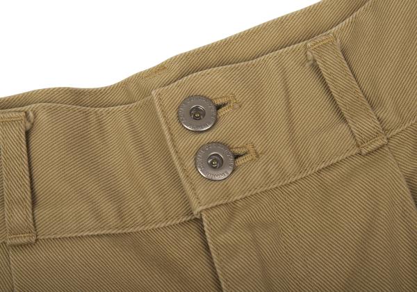 COMME des GARCONS HOMME Cotton Twill Pants Beige Size S