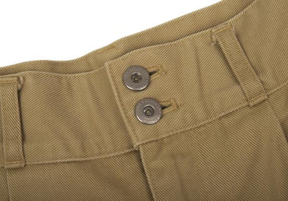 COMME des GARCONS HOMME Cotton Twill Pants Beige Size S