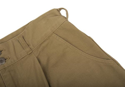 COMME des GARCONS HOMME Cotton Twill Pants Beige Size S