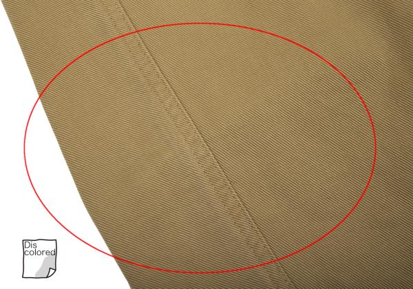 COMME des GARCONS HOMME Cotton Twill Pants Beige Size S