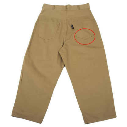 COMME des GARCONS HOMME Cotton Twill Pants Beige Size S