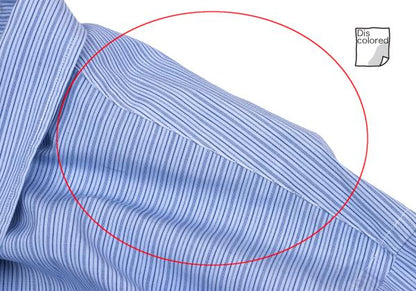 COMME des GARCONS HOMME PLUS Cotton Stripe Shirt Blue Size M