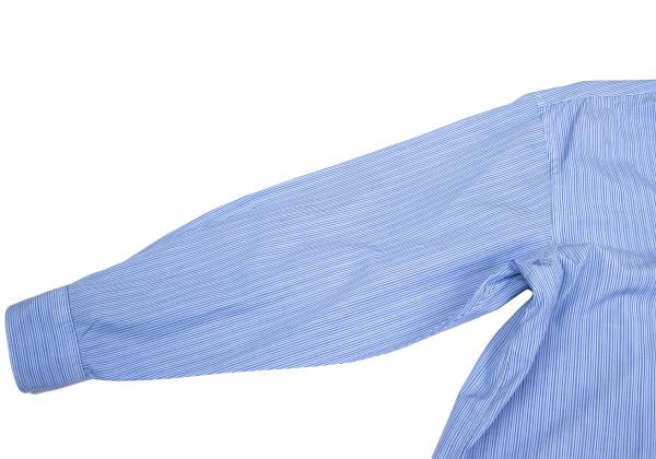 COMME des GARCONS HOMME PLUS Cotton Stripe Shirt Blue Size M