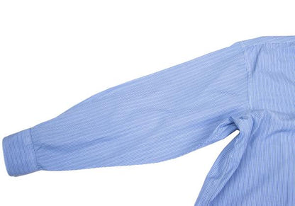 COMME des GARCONS HOMME PLUS Cotton Stripe Shirt Blue Size M