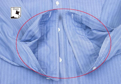 COMME des GARCONS HOMME PLUS Cotton Stripe Shirt Blue Size M