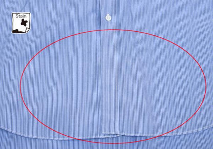COMME des GARCONS HOMME PLUS Cotton Stripe Shirt Blue Size M
