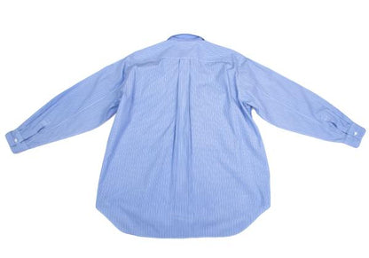 COMME des GARCONS HOMME PLUS Cotton Stripe Shirt Blue Size M