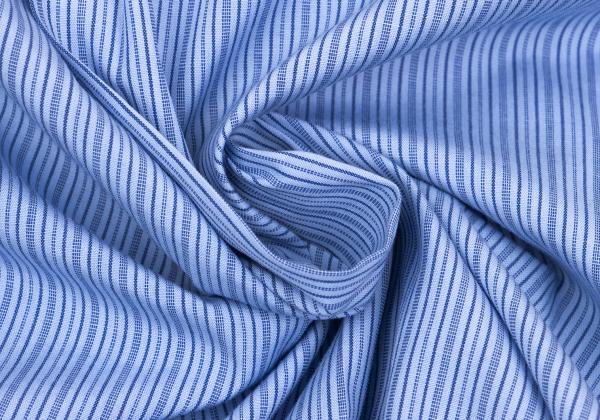 COMME des GARCONS HOMME PLUS Cotton Stripe Shirt Blue Size M
