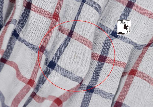 Vivienne Westwood MAN Cotton Check Drape Light Gray Shirt Size 44