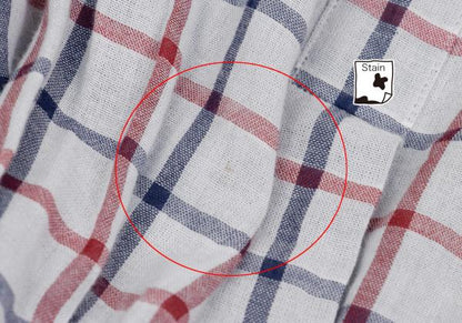 Vivienne Westwood MAN Cotton Check Drape Light Gray Shirt Size 44