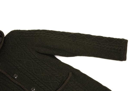 BURBERRY BLACK LABEL Quilted Hooded Jacket Green Size 3