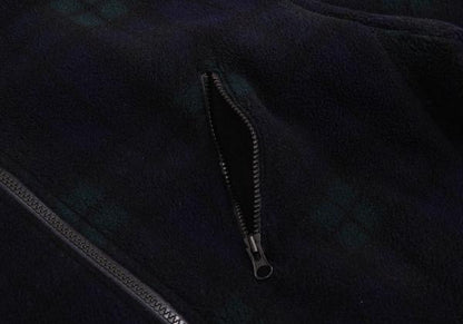 POLO SPORT RALPH LAUREN Black Watch Fleece Jacket Size LL