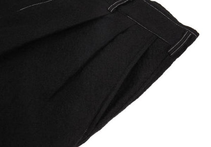 COMME des GARCONS HOMME Wool Hand-Dyed Pants Black Size M