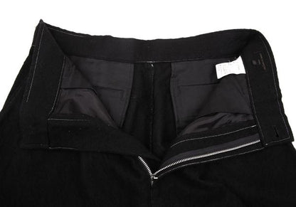 COMME des GARCONS HOMME Wool Hand-Dyed Pants Black Size M