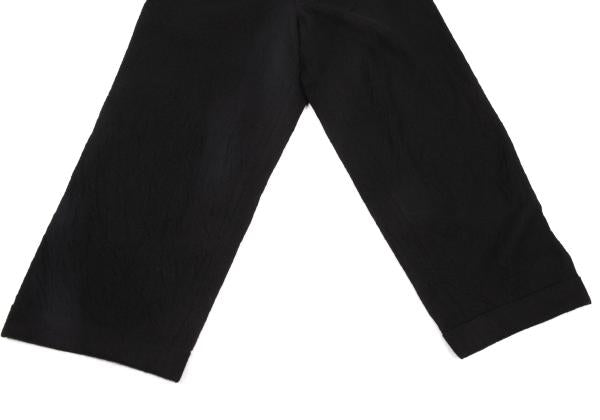 COMME des GARCONS HOMME Wool Hand-Dyed Pants Black Size M