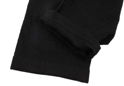 COMME des GARCONS HOMME Wool Hand-Dyed Pants Black Size M