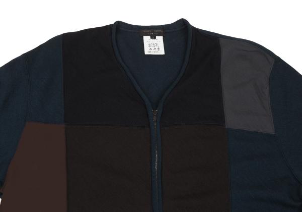 COMME des GARCONS HOMME PLUS Wool Zip Cardigan Multi Size L