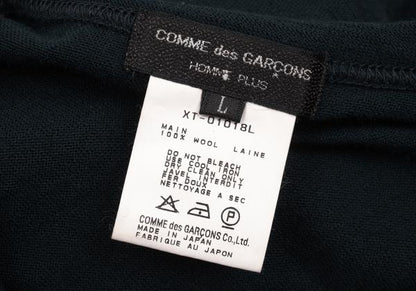 COMME des GARCONS HOMME PLUS Wool Zip Cardigan Multi Size L