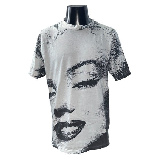 MARILYN MONROE Big Face T-Shirt Size L