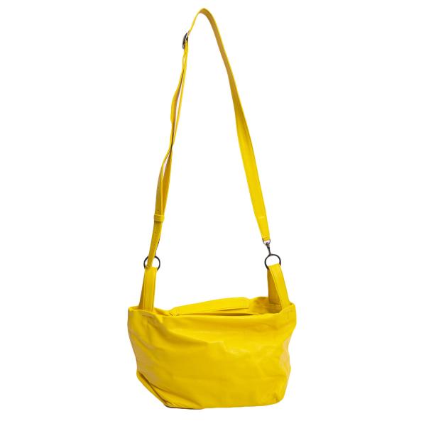 Yohji Yamamoto Leather Ring Bag Yellow