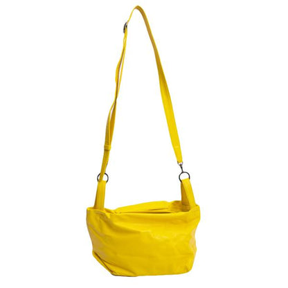 Yohji Yamamoto Leather Ring Bag Yellow