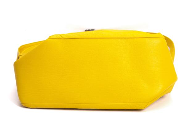 Yohji Yamamoto Leather Ring Bag Yellow