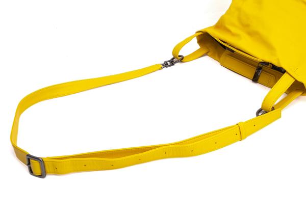 Yohji Yamamoto Leather Ring Bag Yellow