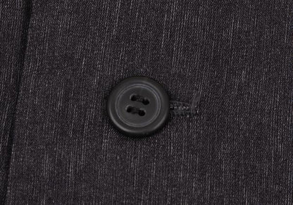 ISSEY MIYAKE MEN Charcoal Cotton Chambray Shirt Size M