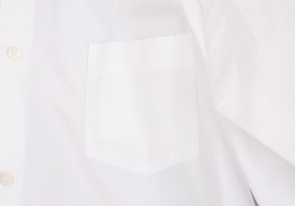 COMME des GARCONS 24SS Puff Sleeve Long Shirt White Size S