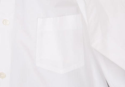 COMME des GARCONS 24SS Puff Sleeve Long Shirt White Size S