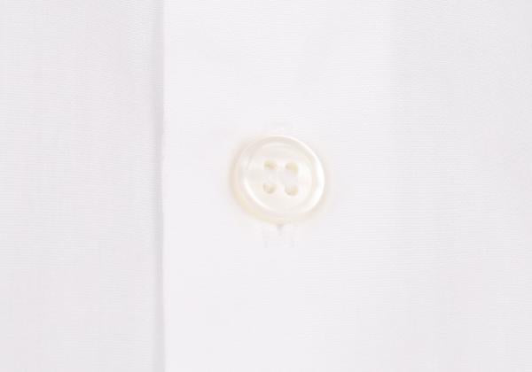 COMME des GARCONS 24SS Puff Sleeve Long Shirt White Size S