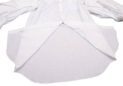 COMME des GARCONS 24SS Puff Sleeve Long Shirt White Size S