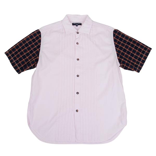 COMME des GARCONS HOMME Light Pink Pintuck Shirt Size S