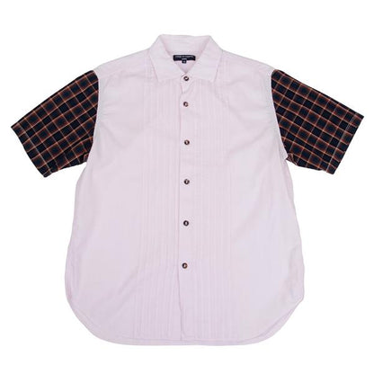 COMME des GARCONS HOMME Light Pink Pintuck Shirt Size S