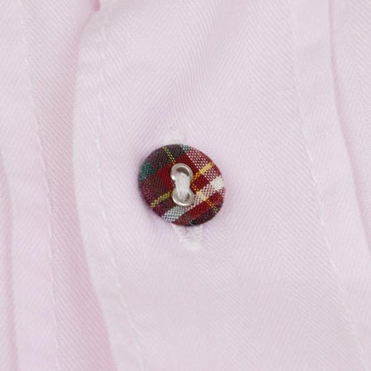 COMME des GARCONS HOMME Light Pink Pintuck Shirt Size S