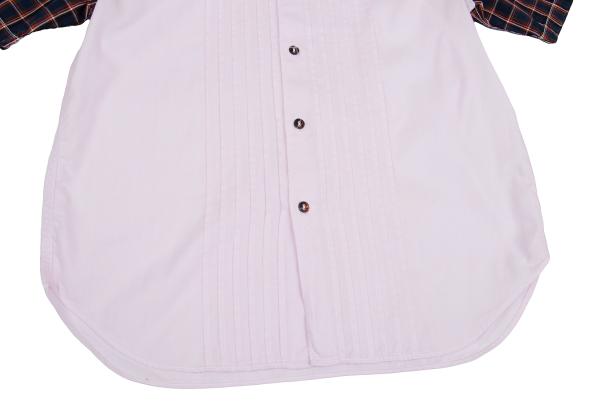 COMME des GARCONS HOMME Light Pink Pintuck Shirt Size S