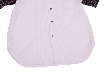 COMME des GARCONS HOMME Light Pink Pintuck Shirt Size S