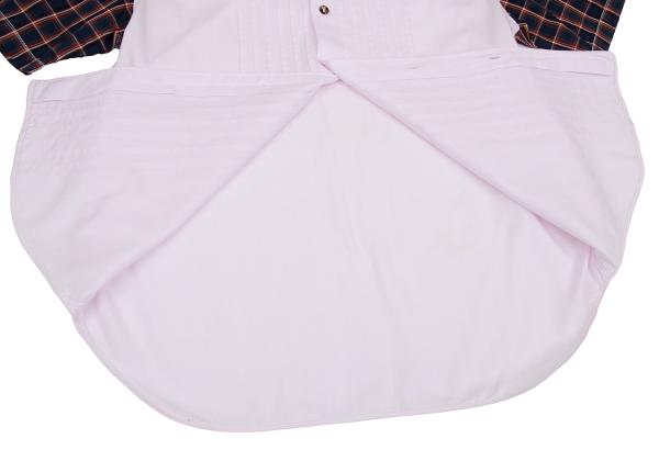 COMME des GARCONS HOMME Light Pink Pintuck Shirt Size S