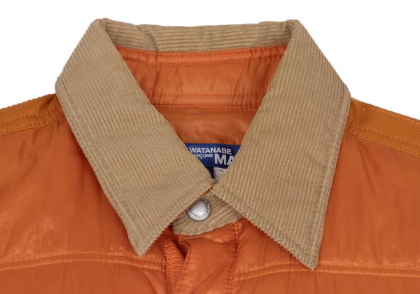 JUNYA WATANABE MAN CDG Mixed Material Jacket Orange Size XS